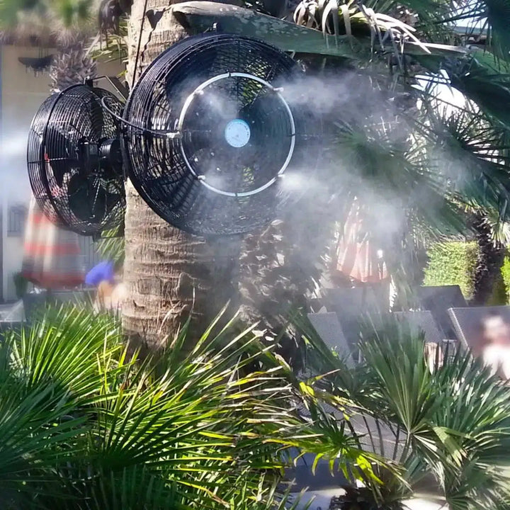 high pressure misting outdoor mist cooling system
