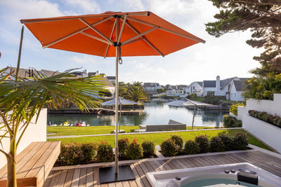 Mistral Center Pole Patio Umbrella - Woodline Shade Solutions-Patio Pelican