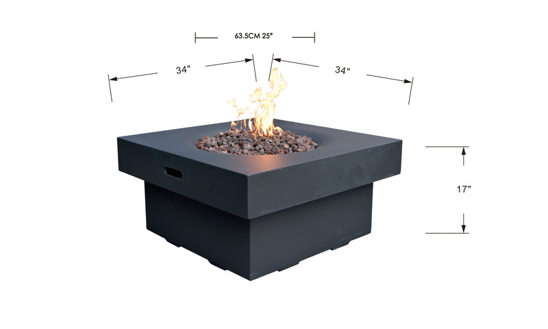 Modeno Branford Fire Table-Patio Pelican