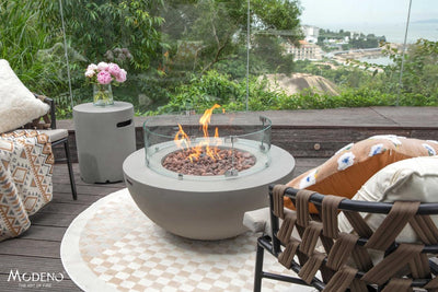 Modeno Roca Fire Table-Patio Pelican