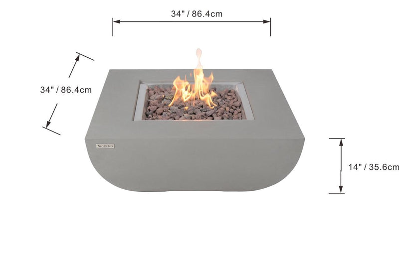 Modeno Westport Fire Table-Patio Pelican