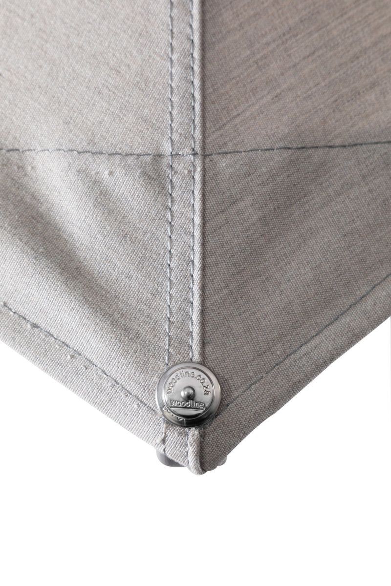 Pacific Center Pole Square Umbrella - Woodline Shade Solutions-Patio Pelican