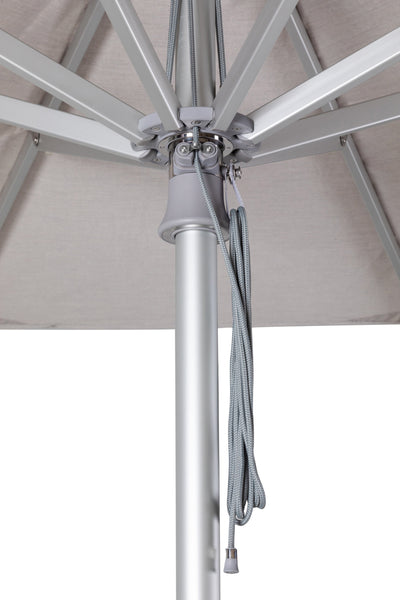 Pacific Center Pole Square Umbrella - Woodline Shade Solutions-Patio Pelican
