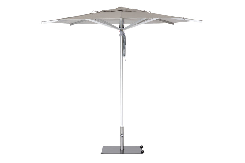 Pacific Center Pole Square Umbrella - Woodline Shade Solutions-Patio Pelican
