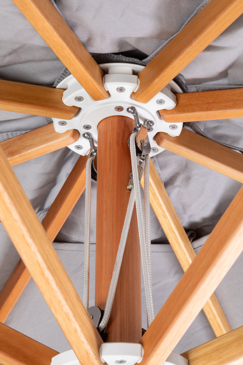 Pacific Center Pole Round Umbrella - Woodline Shade Solutions-Patio Pelican