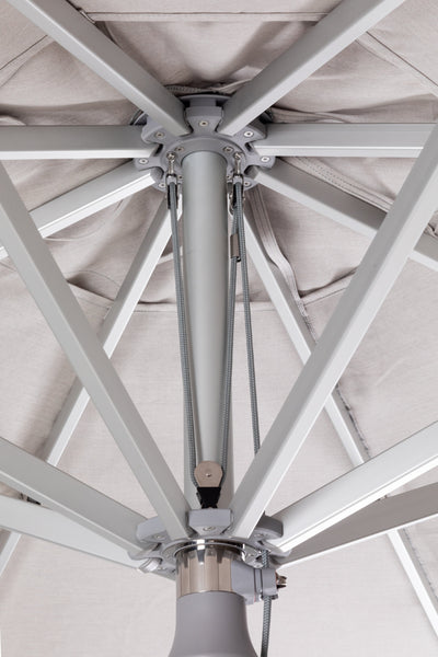 Pacific Center Pole Round Umbrella - Woodline Shade Solutions-Patio Pelican