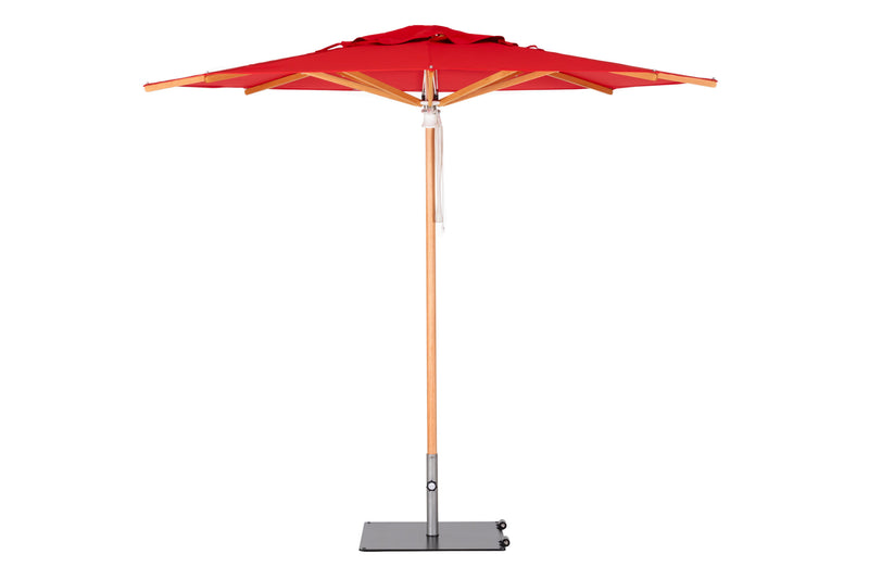 Pacific Center Pole Round Umbrella - Woodline Shade Solutions-Patio Pelican