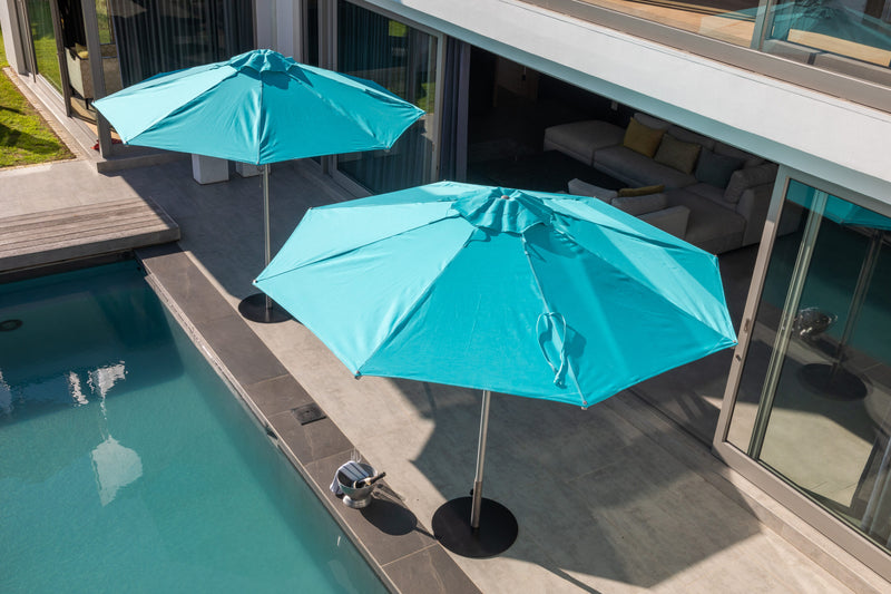 Pacific Center Pole Round Umbrella - Woodline Shade Solutions-Patio Pelican