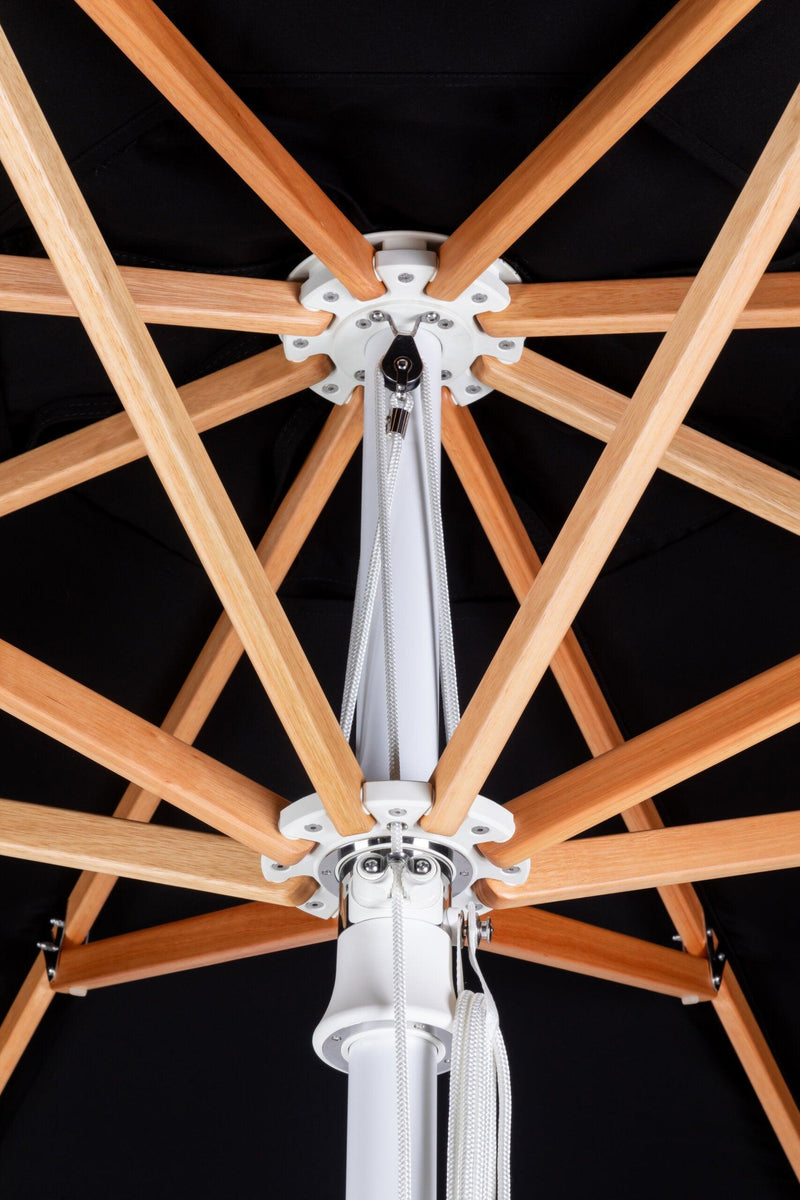 Pacific Center Pole Round Umbrella - Woodline Shade Solutions-Patio Pelican