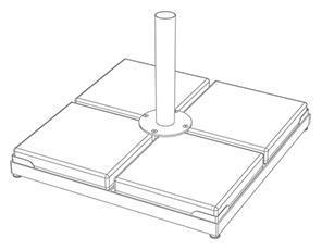 Paver Base - Woodline Shade Solutions-Patio Pelican