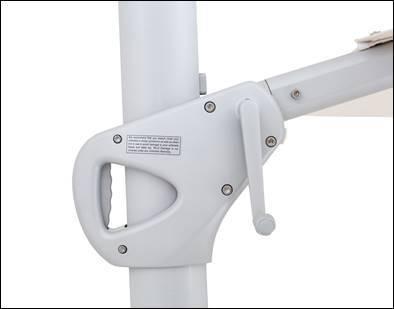 Pavone Cantilever Patio Umbrella - Woodline Shade Solutions-Patio Pelican