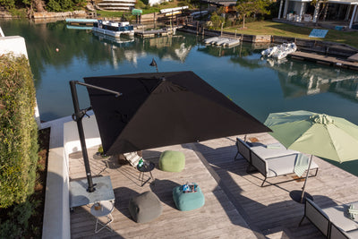 Pavone Cantilever Patio Umbrella - Woodline Shade Solutions-Patio Pelican