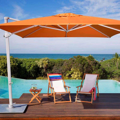 Pavone Cantilever Patio Umbrella - Woodline Shade Solutions-Patio Pelican