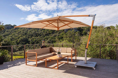 Pendulum Cantilever Patio Umbrella - Woodline Shade Solutions-Patio Pelican