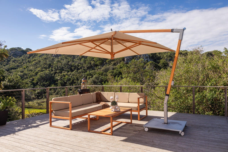 Pendulum Cantilever Patio Umbrella - Woodline Shade Solutions-Patio Pelican