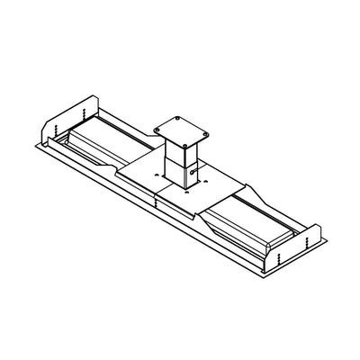 Bromic Heating Platinum Electric Ceiling Tube Suspension Kit - Standard