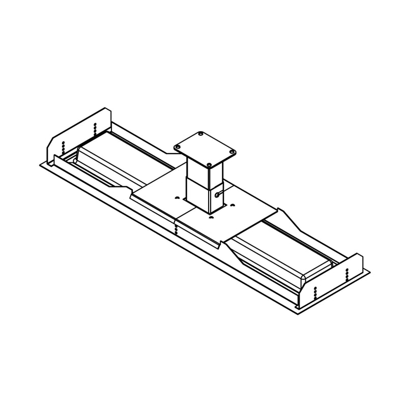 Bromic Heating Platinum Electric Ceiling Tube Suspension Kit - Standard