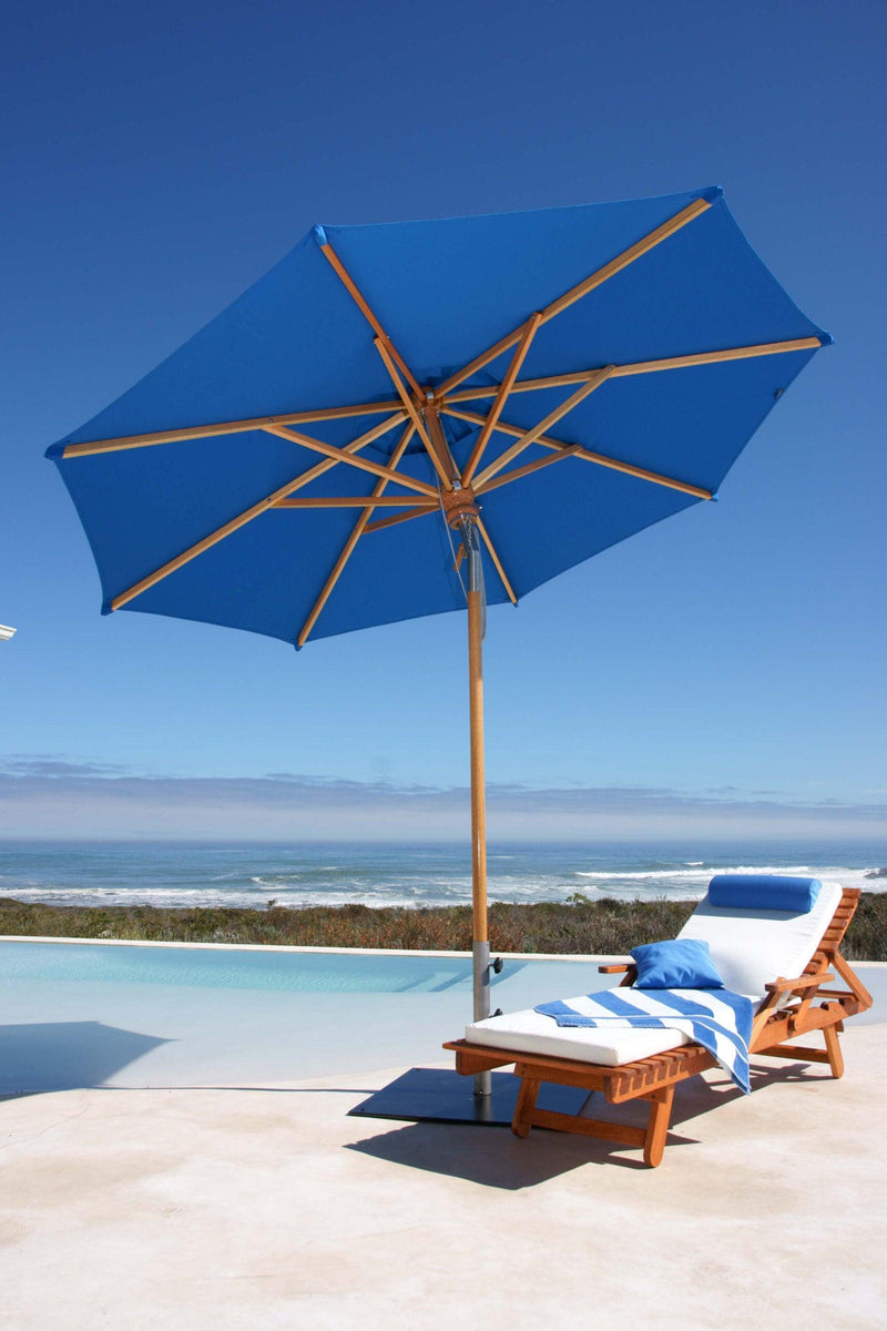 Safari Center Pole Patio Umbrella (1.9" Pole Ø) - Woodline Shade Solutions-Patio Pelican