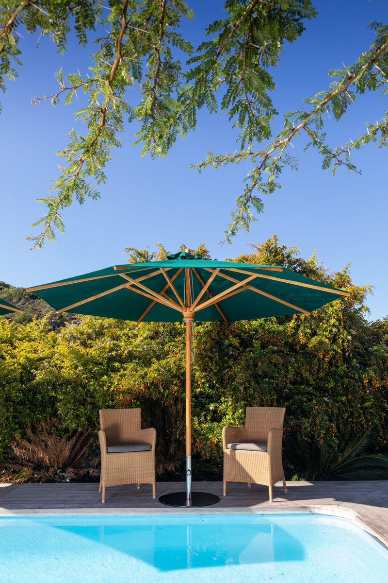 Safari Center Pole Patio Umbrella (1.9" Pole Ø) - Woodline Shade Solutions-Patio Pelican