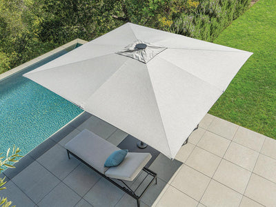 Shademaker Atlas 10' Square Centerpost Umbrella-Patio Pelican