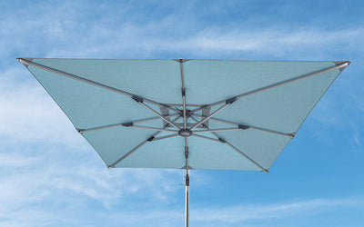 Shademaker Solaris 10' Octagon Sidepost Umbrella-Patio Pelican