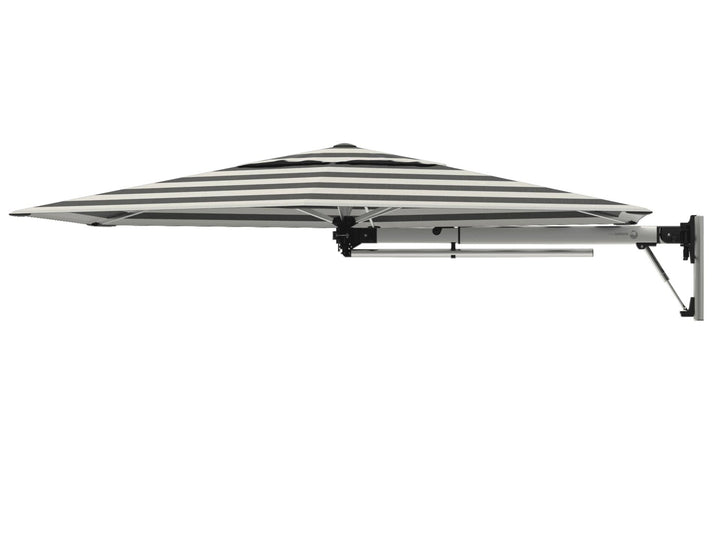 7 ft wall hugger patio umbrella Shadowspec Retreat Wall Mounted Umbrella