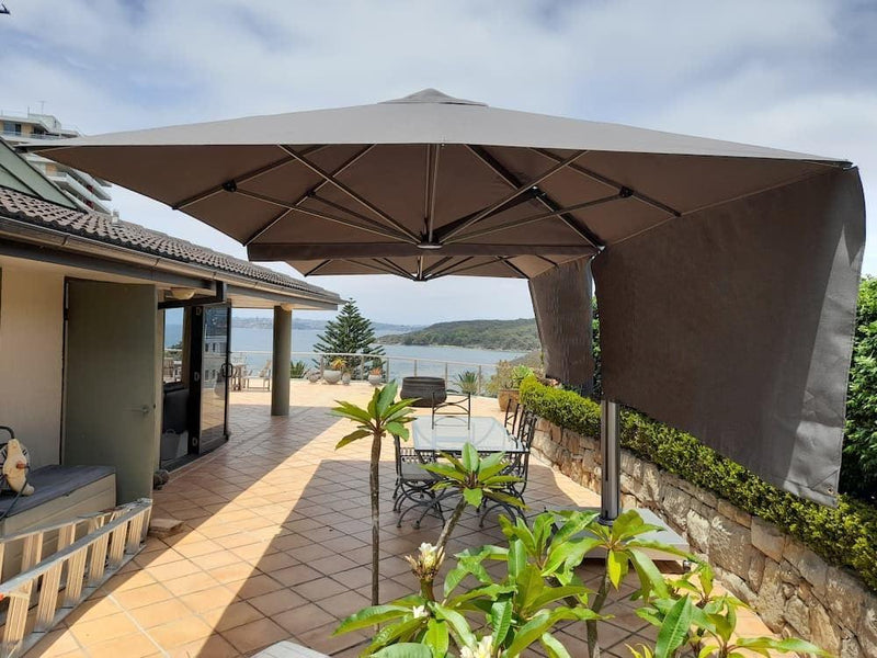 Shadowspec Serenity / Unity Drop Blinds-Patio Pelican