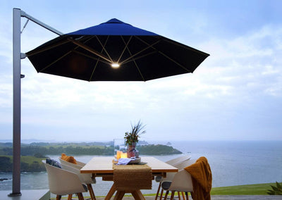 Shadowspec Serenity™ Rotating Cantilever Umbrella - Octagon 13'-Patio Pelican