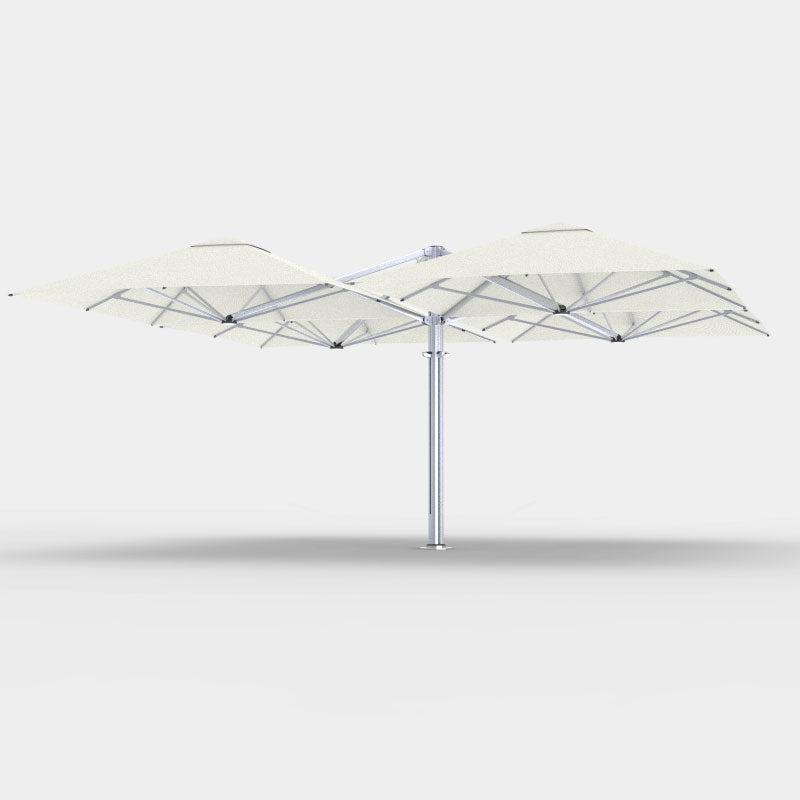 Shadowspec Unity Cantilever Umbrella - Square Quattro 10’-Patio Pelican