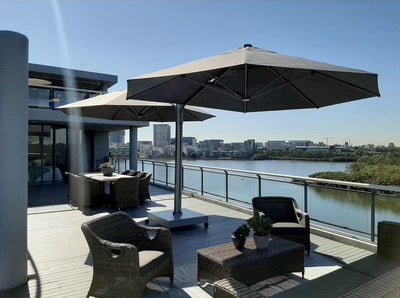 Shadowspec Unity™ Cantilever Umbrella - Octagon Duo 13’-Patio Pelican