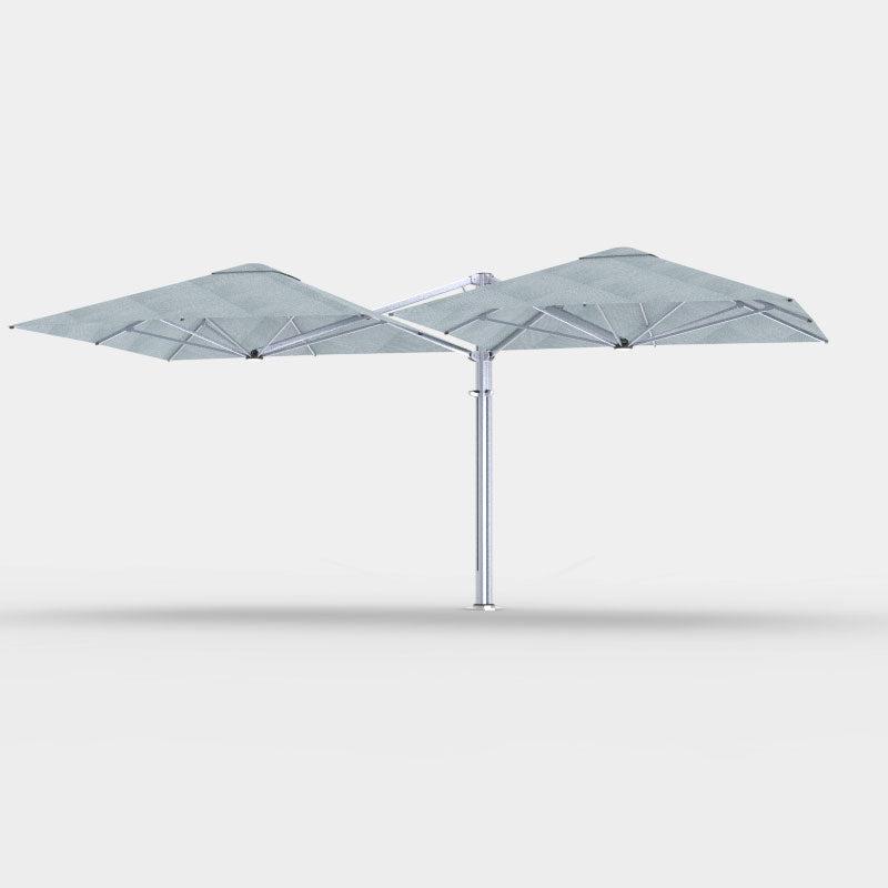 Shadowspec Unity™ Cantilever Umbrella - Square Duo 10’-Patio Pelican