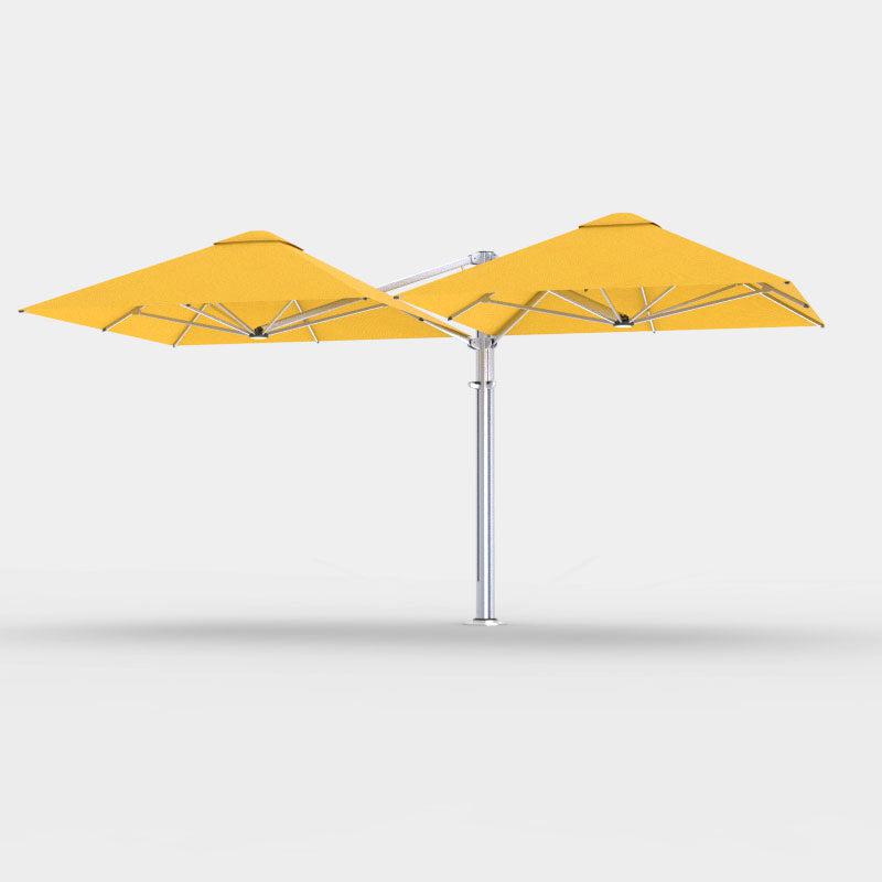 Shadowspec Unity™ Cantilever Umbrella - Square Duo 8’-Patio Pelican