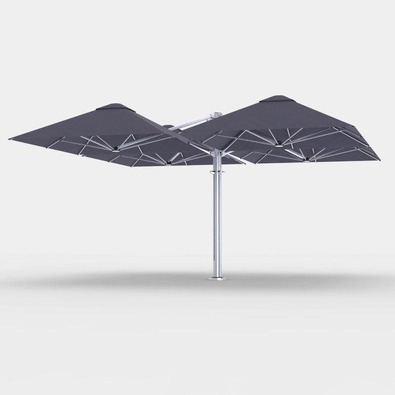 Shadowspec Unity™ Cantilever Umbrella - Square Quattro 8’-Patio Pelican