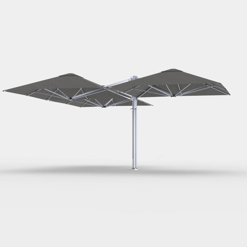Shadowspec Unity™ Cantilever Umbrella - Square Trio 10’-Patio Pelican
