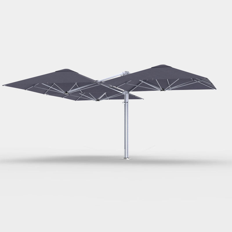 Shadowspec Unity™ Cantilever Umbrella - Square Trio 10’-Patio Pelican