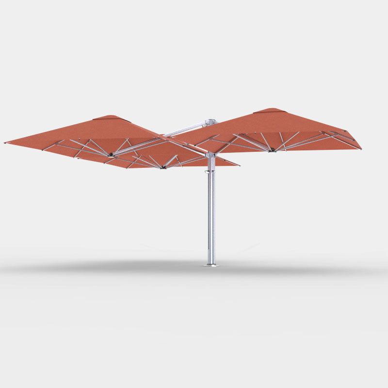 Shadowspec Unity™ Cantilever Umbrella - Square Trio 10’-Patio Pelican