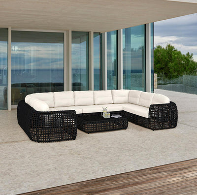 Skyline Design Dynasty Corner - Black Mushroom-Patio Pelican