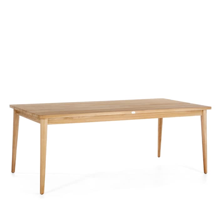 Skyline Design Krabi Rectangular Teak Dining Table-Patio Pelican