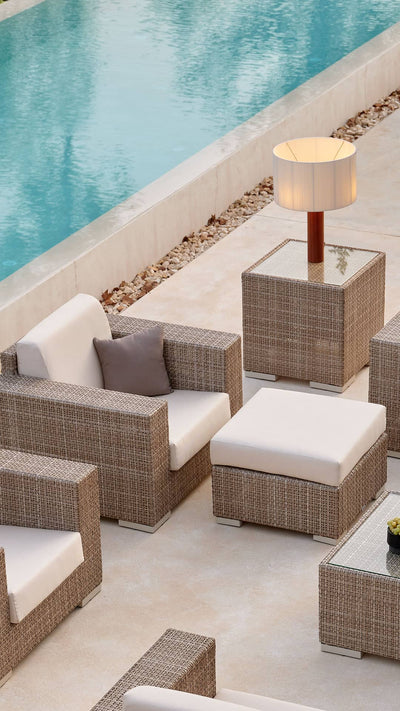 Skyline Design Paloma Ottoman-Patio Pelican