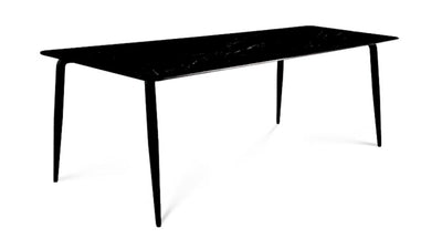 Skyline Design Rodona Rectangular Dining Table with Glass-Patio Pelican