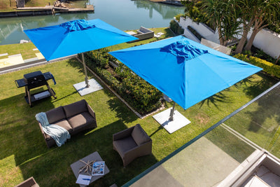 Storm Center Pole Patio Umbrella - Woodline Shade Solutions-Patio Pelican