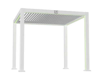 StruXure 10' x 10' Cabana X-Patio Pelican