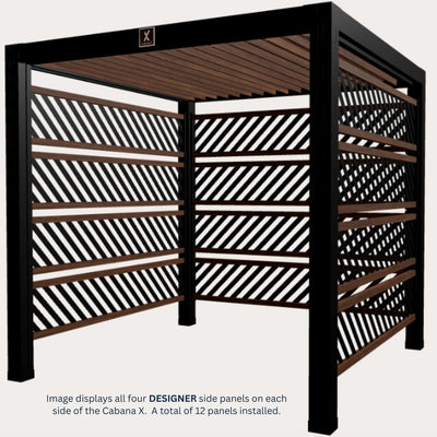StruXure Cabana X Interchangeable Side Panels-Patio Pelican