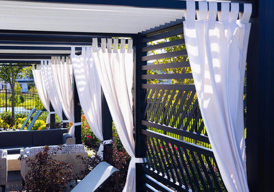 StruXure Sunbrella Curtains & Curtain Rods-Patio Pelican
