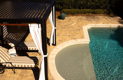 StruXure Sunbrella Curtains & Curtain Rods-Patio Pelican
