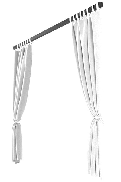 StruXure Sunbrella Curtains & Curtain Rods-Patio Pelican