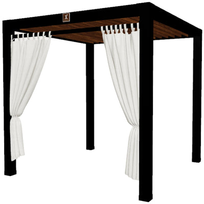 StruXure Sunbrella Curtains & Curtain Rods-Patio Pelican