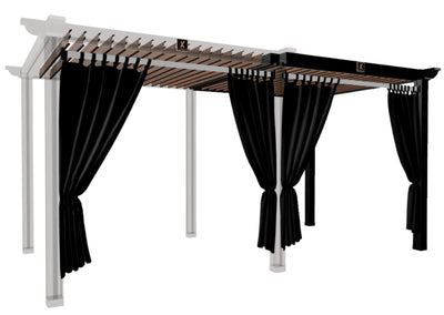 StruXure Sunbrella Curtains & Curtain Rods-Patio Pelican