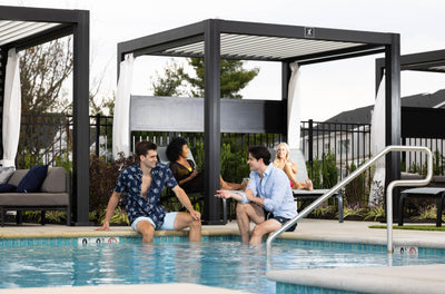 StruXure Sunbrella Curtains & Curtain Rods-Patio Pelican