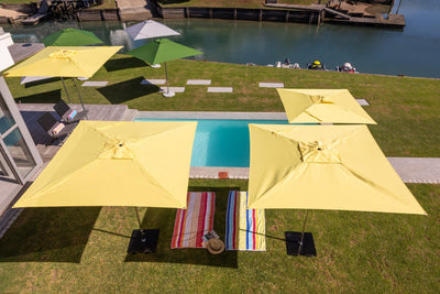 Swift Center Pole Patio Umbrella (1.25" Telescopic Pole Ø) - Woodline Shade Solutions-Patio Pelican